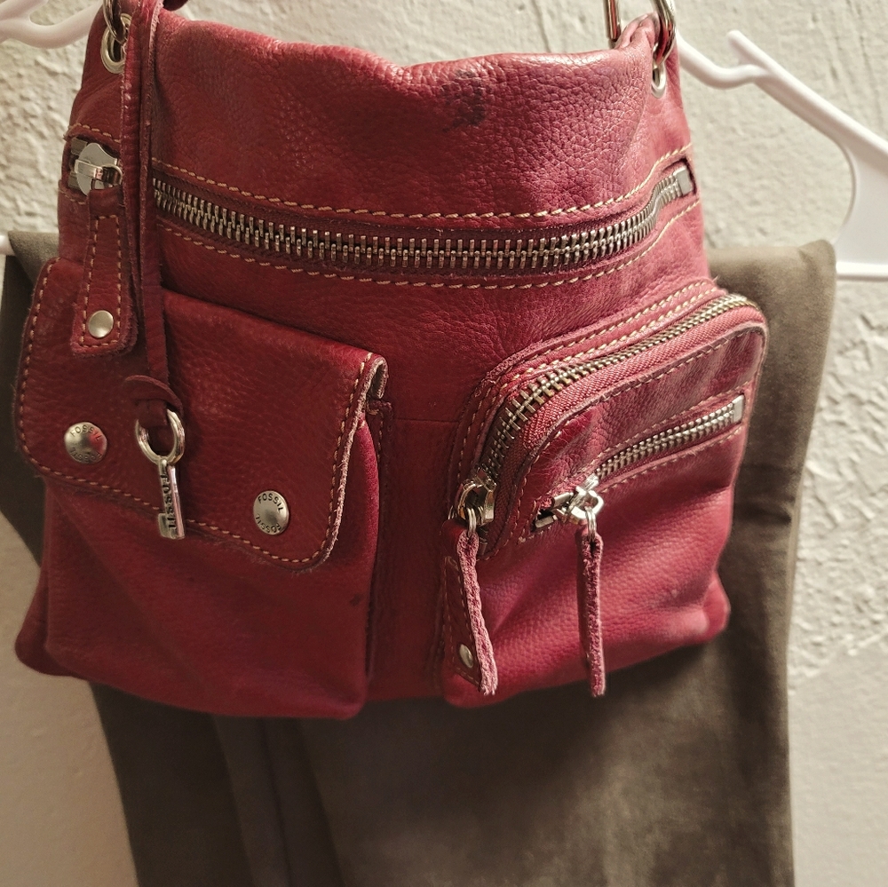 Fossil soft leather crossbody